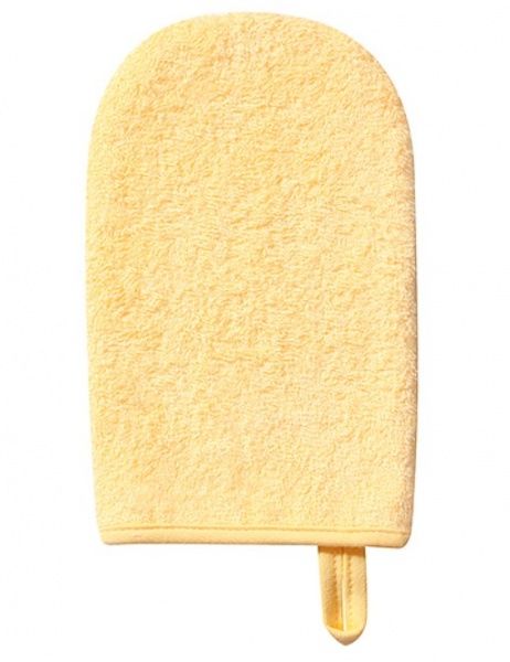 Рукавиця для купання BabyOno Frotte, жовта (167)