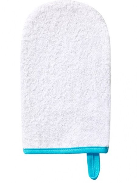 Рукавиця для купання BabyOno Frotte, біла (167)