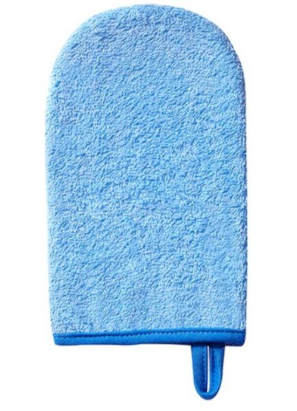 Рукавиця для купання BabyOno Frotte, синя (167)