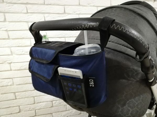 Сумка-органайзер Z&D для коляски Синій