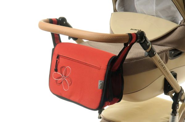 Сумка на коляску Ok Style Квітка Червона