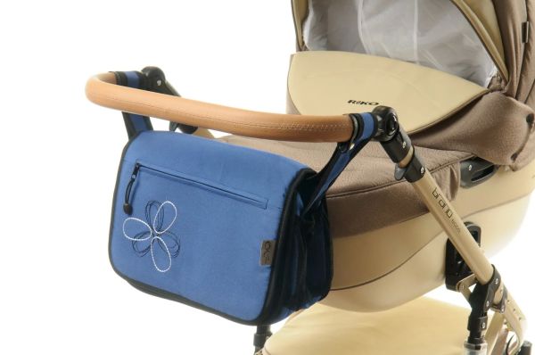 Сумка на коляску Ok Style Квітка Синя