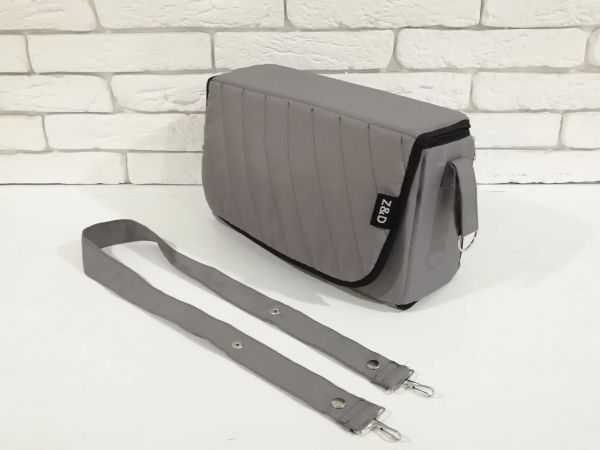 Сумка-пеленатор на коляску Z&D Сірий