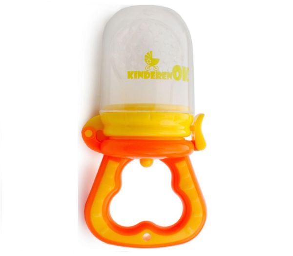 Ніблер силіконовий KinderenOK NIBI, помаранчевий (131113)