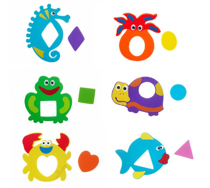 Аква-пазли для гри у ванній KinderenOK Bath'n Puzzles (081113)