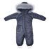 Apollo Graphite Fur ДоРечі зимовий комбінезон з опушкою, сірий (1890 О)