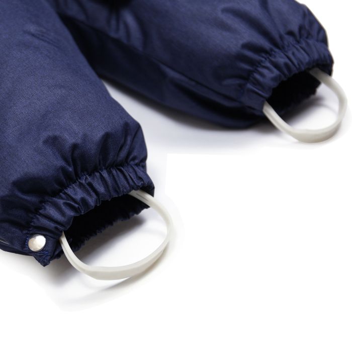 Apollo Navy Blue Fur ДоРечі зимовий комбінезон з опушкою, синій (1894 О)