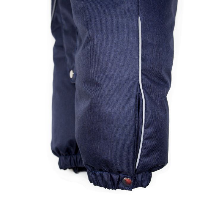 Apollo Navy Blue Fur ДоРечі зимовий комбінезон з опушкою, синій (1894 О)