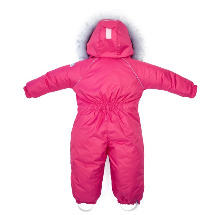 Apollo Pink Fur ДоРечі зимовий комбінезон з опушкою, рожевий (1893 О)