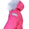 Apollo Pink Fur ДоРечі зимовий комбінезон з опушкою, рожевий (1893 О)