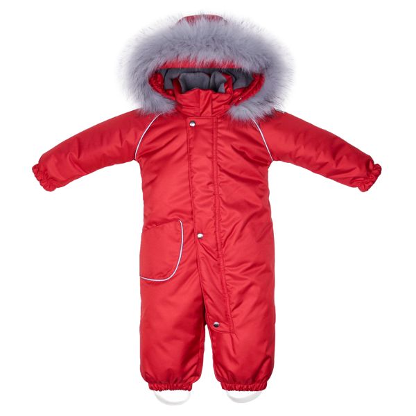 Apollo Red Fur ДоРечі зимовий комбінезон з опушкою, рожевий (1892 О)
