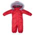 Apollo Red Fur ДоРечі зимовий комбінезон з опушкою, рожевий (1892 О)