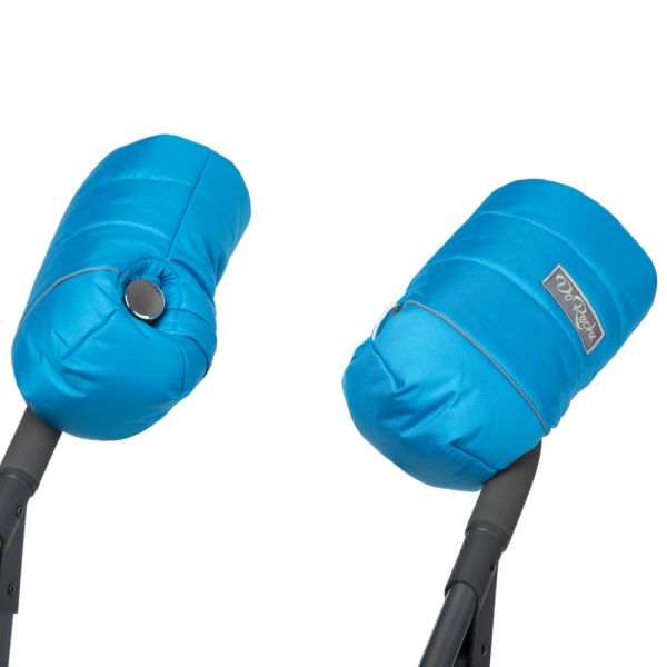 Муфти-рукавички на коляску DoRechi блакитні (1849)