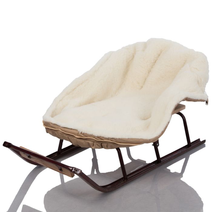 Зимовий конверт-кокон DoRechi Baby XS бежевий з опушкою (1882 О)