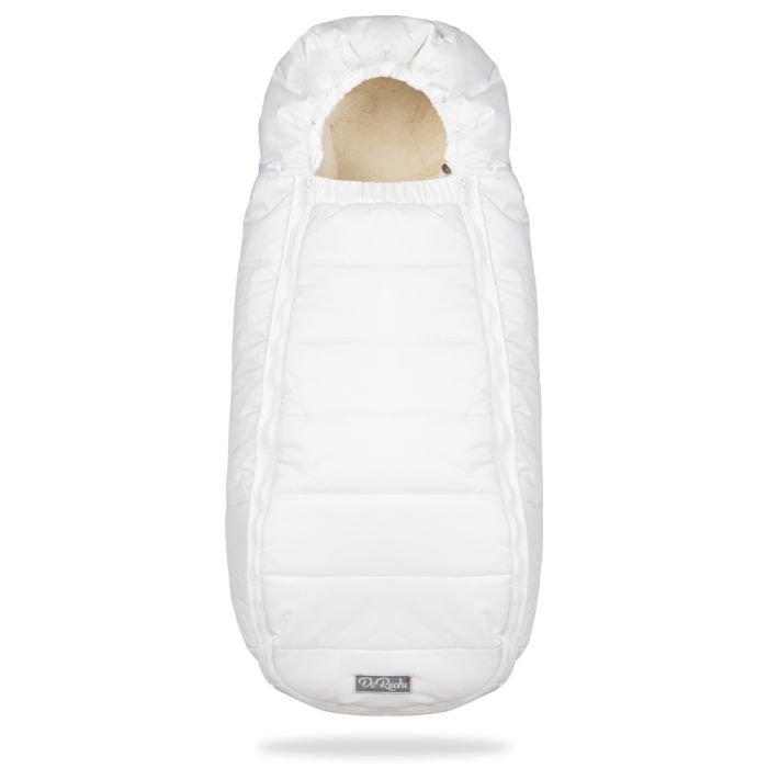 Зимовий конверт-кокон DoRechi Baby XS білий з опушкою(1878 О)