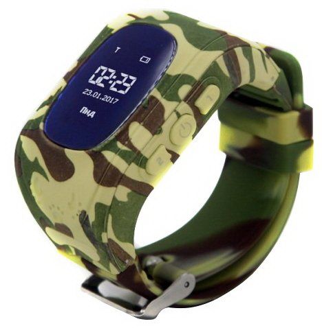 Дитячий розумний годинник з GPS трекером GW300 (Q50) Military