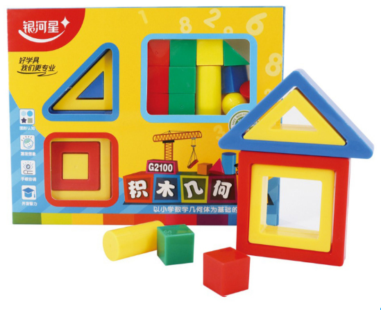 Конструктор із геометричними фігурами