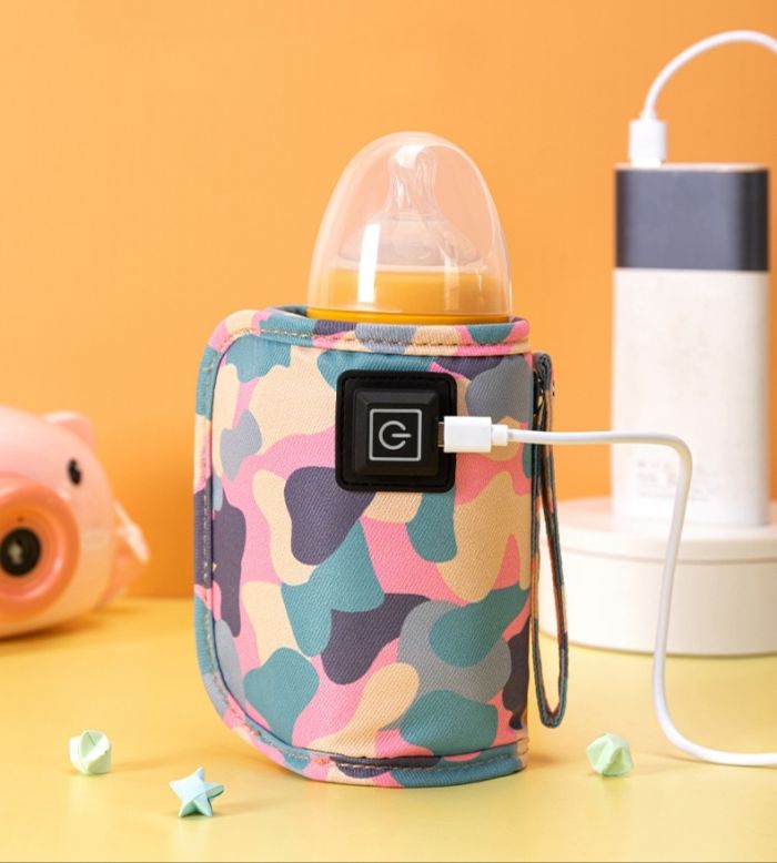 Підігрівач переносний USB, рожевий