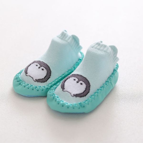 Тапочки-шкарпетки бірюзові, 12 см