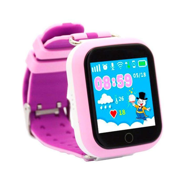 Дитячий розумний годинник з GPS трекером TD-10 (Q150) Pink