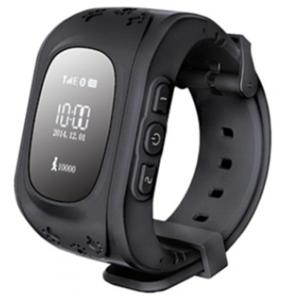 Дитячий розумний годинник з GPS трекером GW300 (Q50) Black