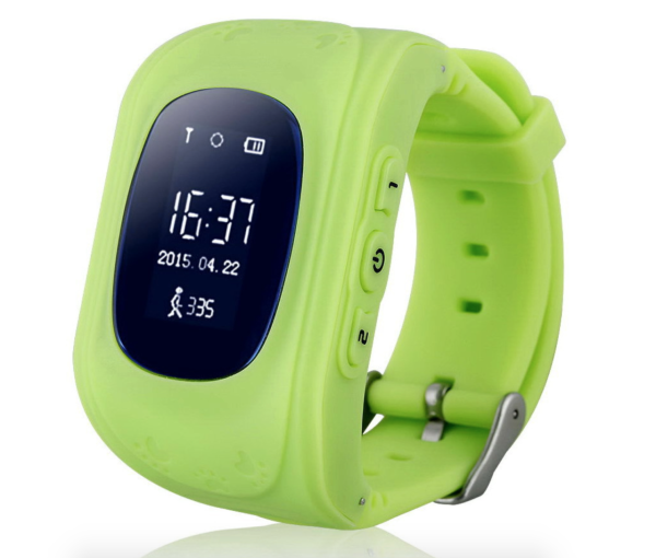 Дитячий розумний годинник з GPS трекером GW300 (Q50) Green