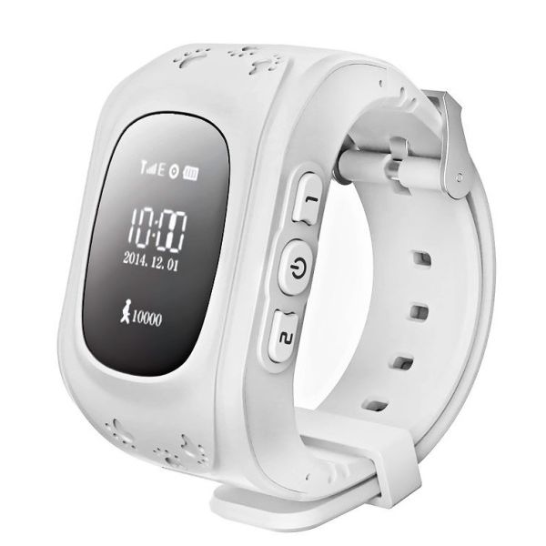 Дитячий розумний годинник з GPS трекером GW300 (Q50) White