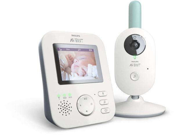 Цифрова відеоняня Philips Avent з кольоровим LCD-дисплеєм 2,7'' (SCD620/52)