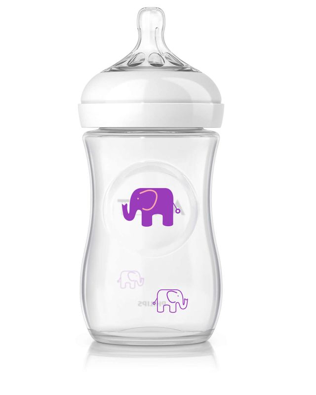 Подарунковий набір Philips Avent Natural, для дівчаток, 260 мл (SCD628/01)