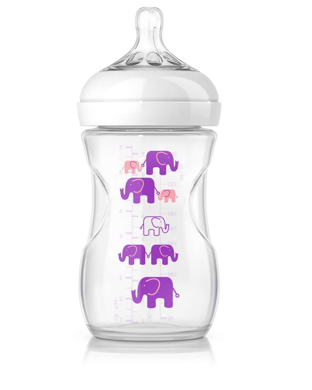 Подарунковий набір Philips Avent Natural, для дівчаток, 260 мл (SCD628/01)