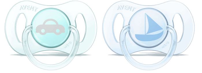 Пустушка для новонароджених Philips Avent Mini, 2 шт. (SCF151/01)