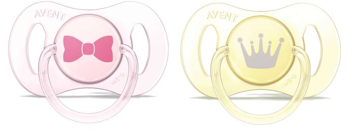 Пустушка для новонароджених Philips Avent Mini, 2 шт. (SCF151/02)
