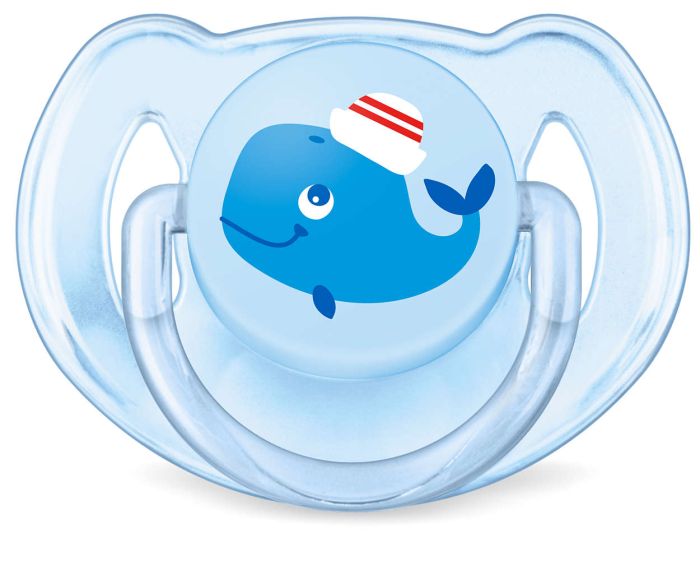 Пустушка для хлопчика Philips Avent Classic, 2 шт. (SCF169/37)