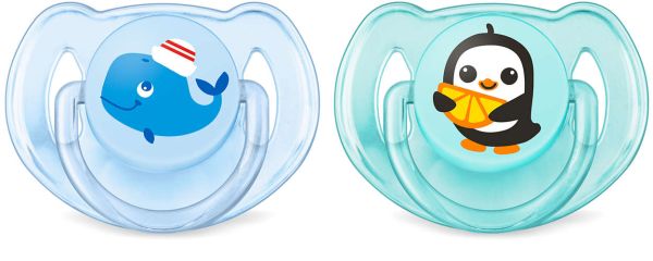 Пустушка для хлопчика Philips Avent Classic, 2 шт. (SCF169/37)