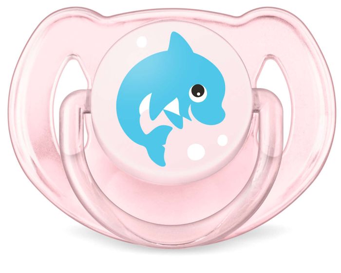 Пустушка для дівчинки Philips Avent Classic, 2 шт. (SCF169/38)