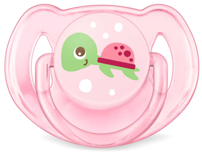 Пустушка для дівчинки Philips Avent Classic, 2 шт. (SCF169/38)