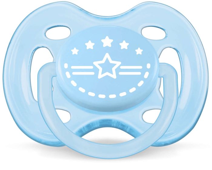 Пустушка для хлопчика Philips Avent Freeflow, 2 шт. (SCF172/01)