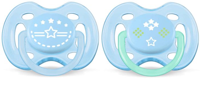 Пустушка для хлопчика Philips Avent Freeflow, 2 шт. (SCF172/01)