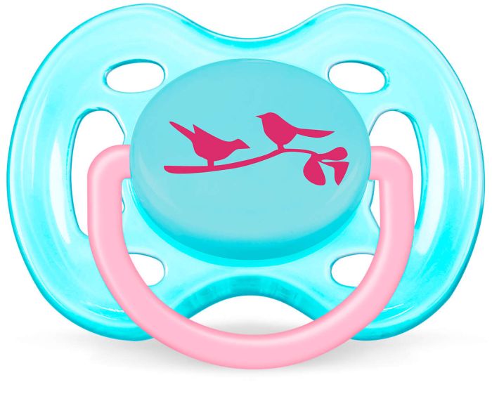 Пустушка для дівчинки Philips Avent Freeflow (SCF172/13)