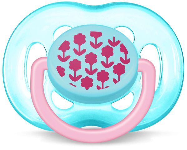Пустушка для дівчинки Philips Avent Freeflow (SCF172/15)