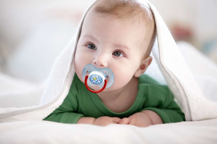 Пустушка для хлопчика Philips Avent Freeflow, хмари, 2 шт. (SCF172/18)