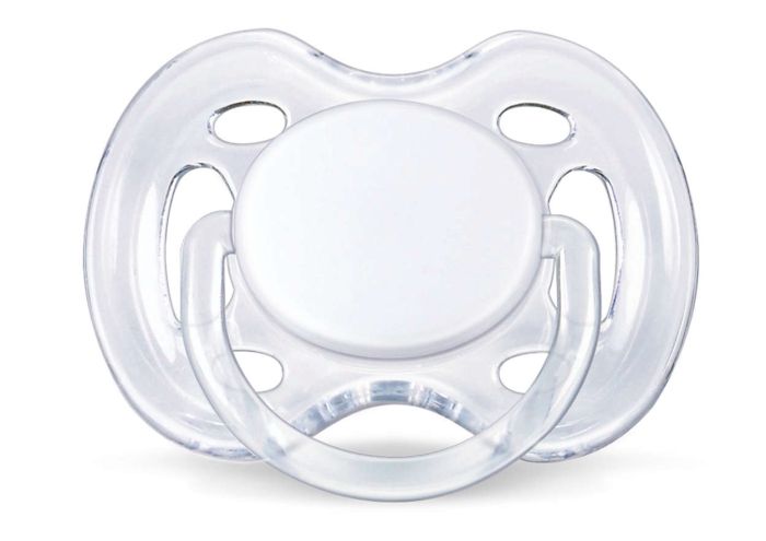Пустушка для хлопчика Philips Avent Freeflow, блакитна, 2 шт. (SCF178/23)