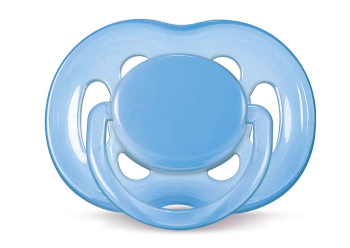 Пустушка для хлопчика Philips Avent Freeflow, дихаюча, 2 шт. (SCF178/24)
