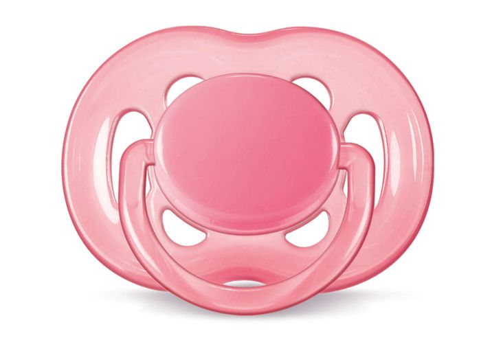 Пустушка для дівчинки Philips Avent Freeflow, дихаюча, 2 шт. (SCF178/24)