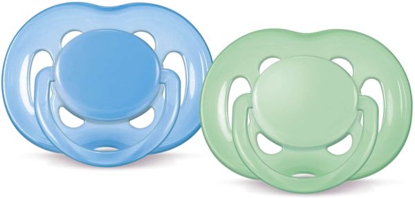 Пустушка для хлопчика Philips Avent Freeflow, дихаюча, 2 шт. (SCF178/24)