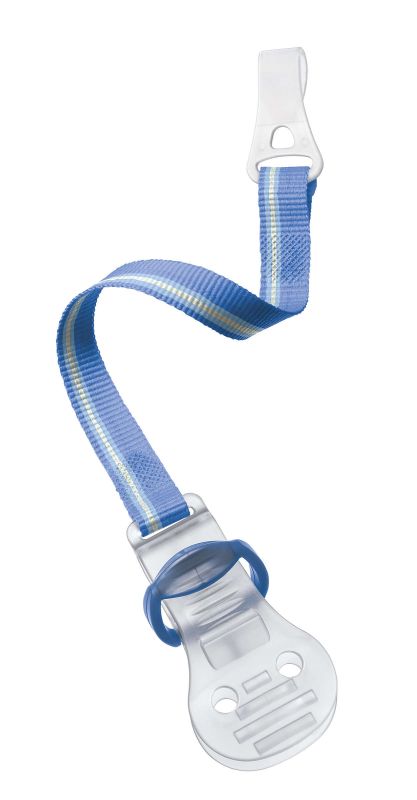 Кліпса для пустушки Philips Avent, блакитна (SCF185/00)