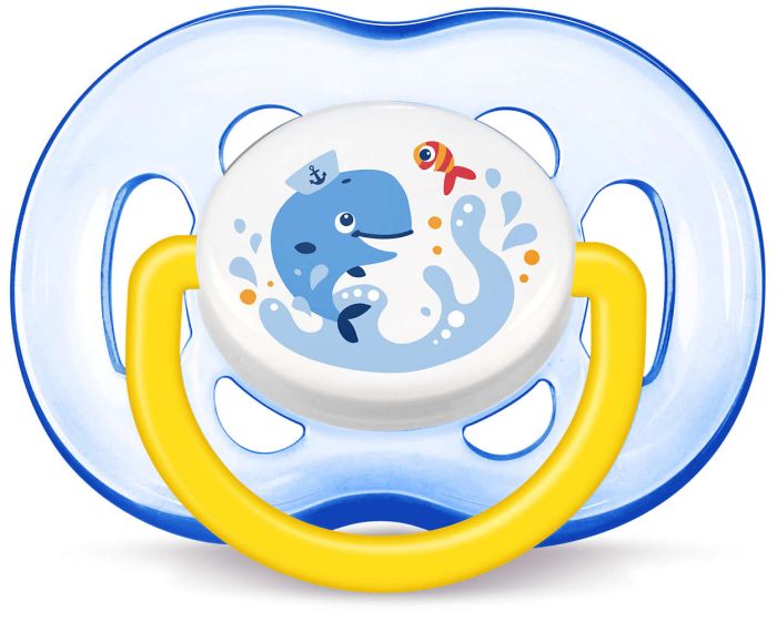Пустушка для хлопчика Philips Avent Freeflow, 2 шт. (SCF186/24)