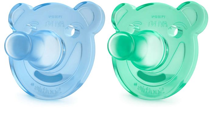Пустушка Soothie Shapes Philips Avent для хлопчиків, 2 шт. (SCF194/01)