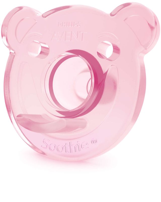 Пустушка Soothie Shapes Philips Avent для дівчаток, 2 шт. (SCF194/02)