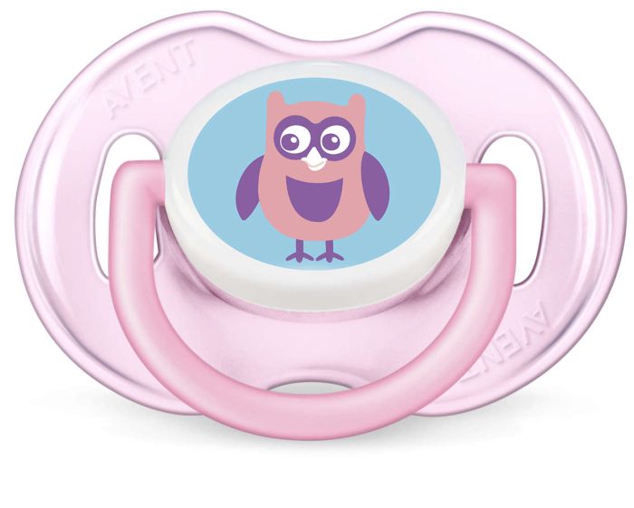 Пустушка для дівчинки Philips Avent Classic, 2 шт. (SCF196/18)